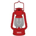 Red Light Up Hurricane Lantern with Dimmer & Compass (15 LEDs)